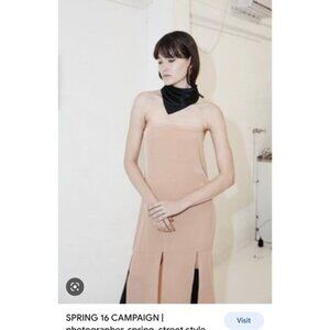 Womens third form strapless dress xs nwt